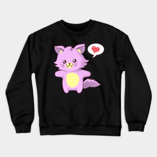 Kitty Kawaii Crewneck Sweatshirt